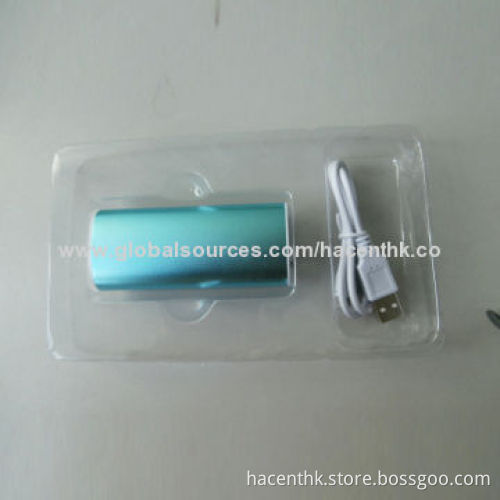 Portable Power Bank with 5,600mA Capacity